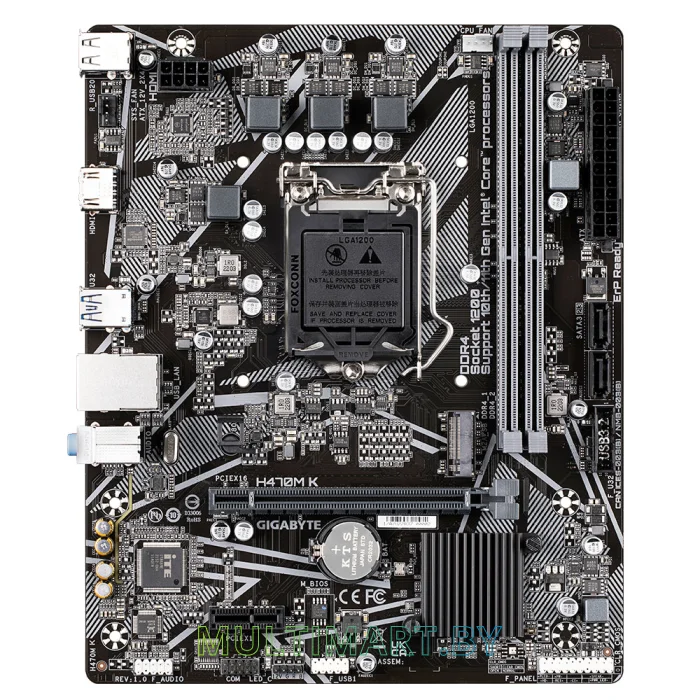 Материнская плата Gigabyte H470M K (rev. 1.0)